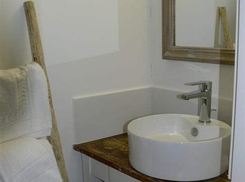 Chambre Double avec douche Hôtel l'île Ô Château à Noirmoutier en Vendée