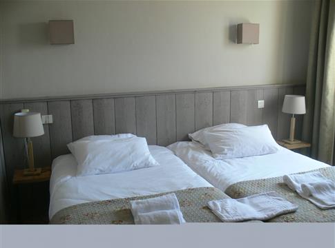 Chambre Twin avec baignoire Hôtel l'île Ô Château à Noirmoutier en Vendée